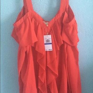 Michael Kors Cold Shoulder Top